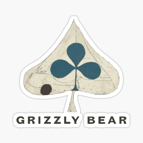 Grizzly Bear - Shields (Dark Text) Sticker