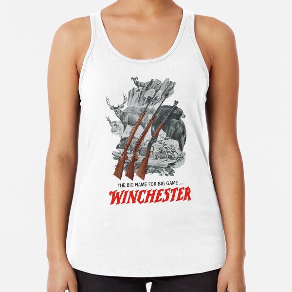 Winchester Slogan Racerback Tank Top