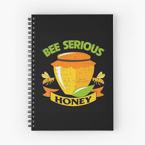 Item preview, Bee Serious Honey Funny Bees Distressed designed and sold by LarkDesigns.