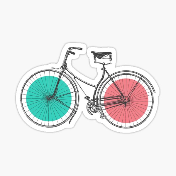 3D Bike Sticker