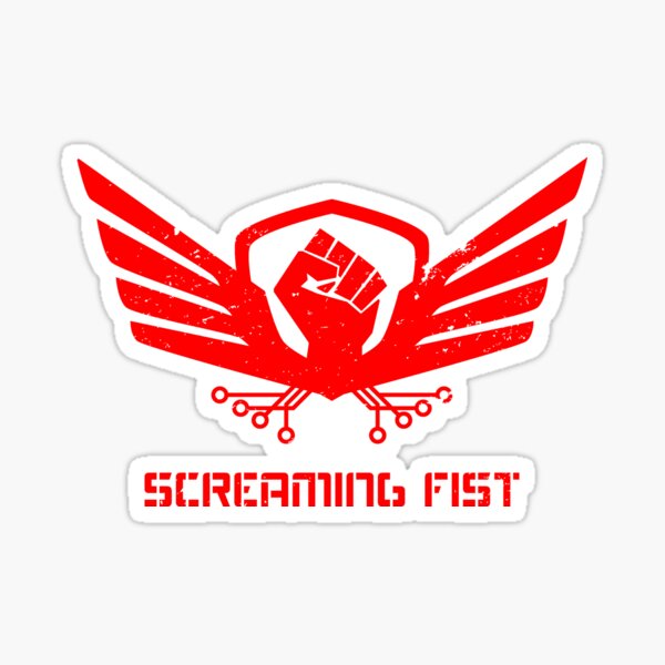 Operation Screaming Fist Insignia Sticker