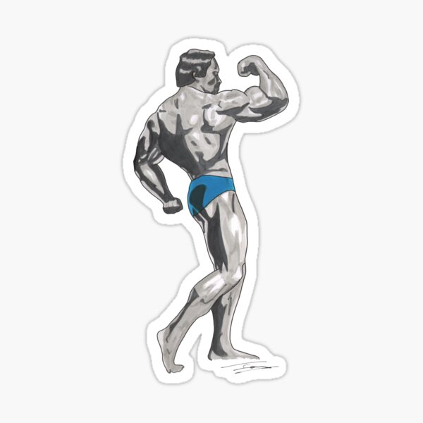 Mr Universe Sticker