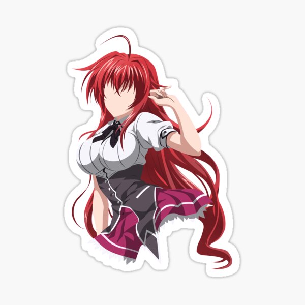 Stickers Rias Gremory High School Dxd Anime Waifu Kiss Cut Stickers