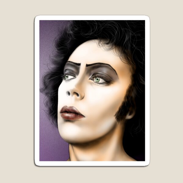 Vista previa del artículo con la obra «Frank-n-Furter, Tim Curry, obra original de Dori Hartley», diseñado y vendido por Dori Hartley.