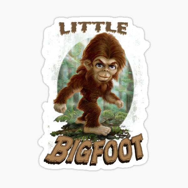 Little Bigfoot Stickers for Sale