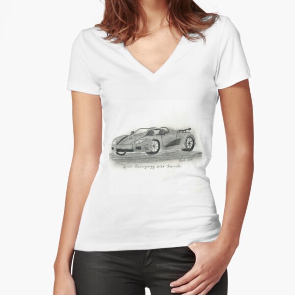 Foster 37 Fitted V-Neck T-Shirt