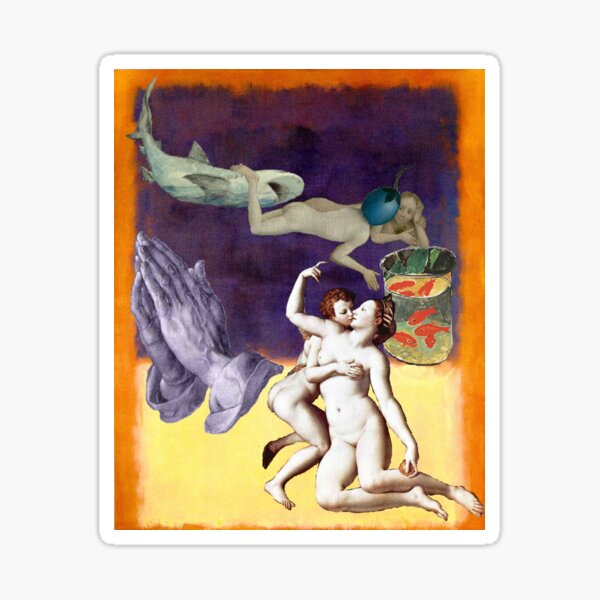 Rothko, Homer, Durer, Bosch, Matisse, Bronzino Sticker