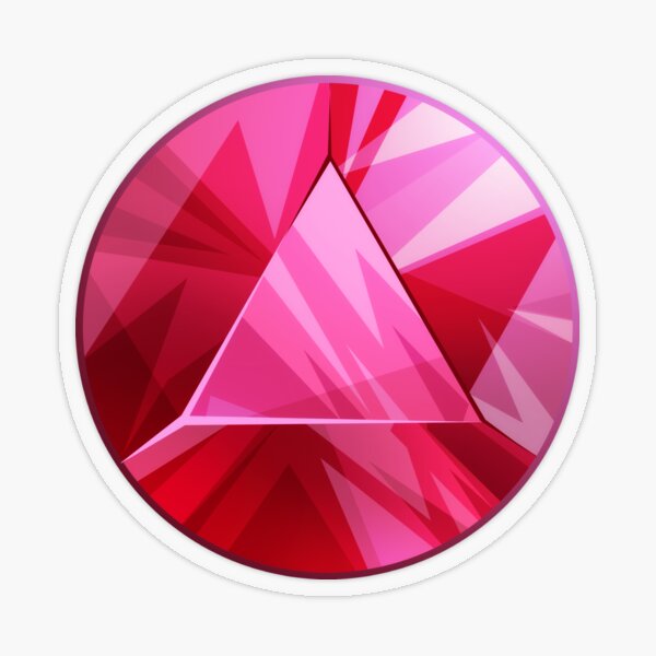 Steven Universe- Garnet / Sapphire Transparent Sticker