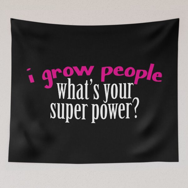 Item preview, Pregnant Shirt I Grow People What's Your Superpower Gift Tee designed and sold by haselshirt.