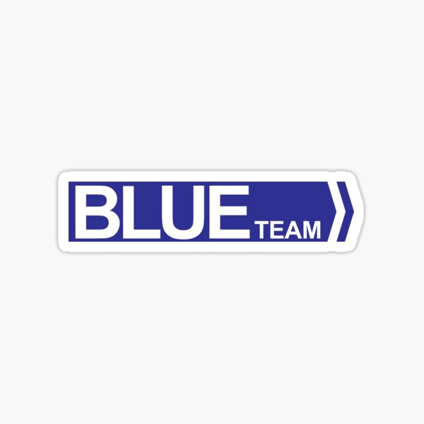 Blue Team Sticker