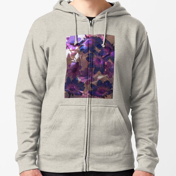 Mystery Garten Lila Kapuzenjacke