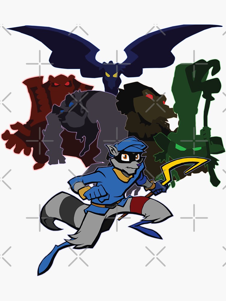 icon's for sly cooper characters  Sly, Character design, Cartoon