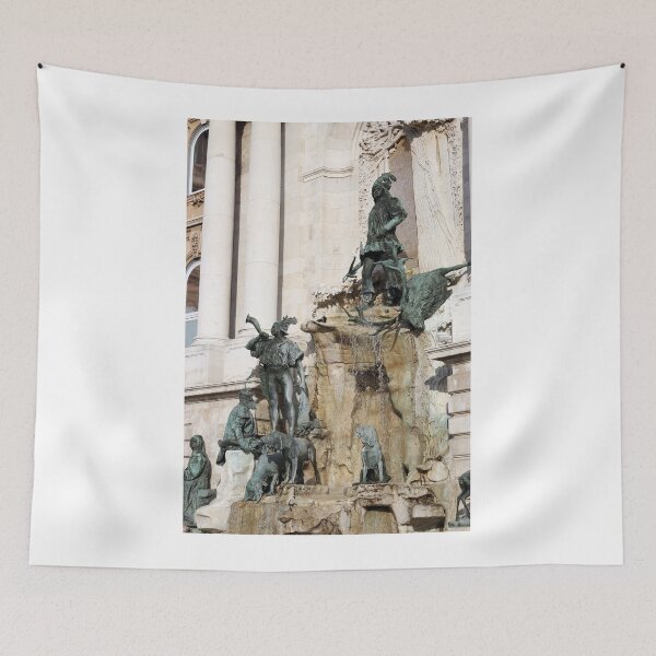 Item preview, Matthias fountain Buda royal castle Hungary designed and sold by goceris.