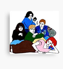 The Breakfast Club Canvas Print