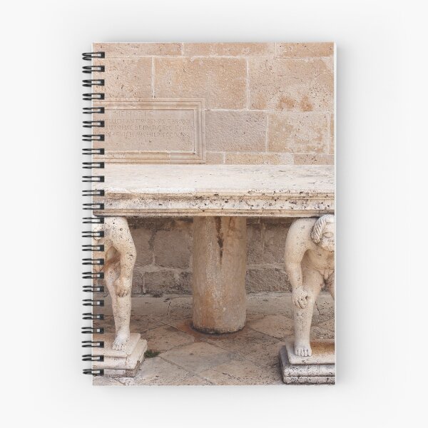 Item preview, Stone table with Titans sculptures Our Lady of the Rocks Perast  designed and sold by goceris.