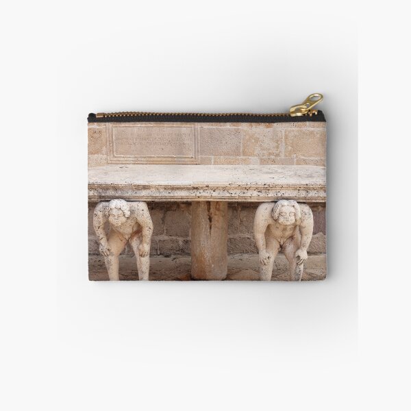 Item preview, Stone table with Titans sculptures Our Lady of the Rocks Perast  designed and sold by goceris.