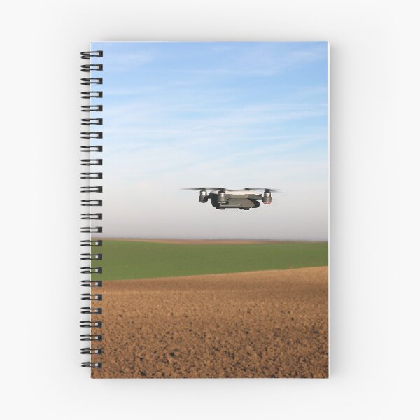 Item preview, The drone is flying over the plowed field agriculture designed and sold by goceris.