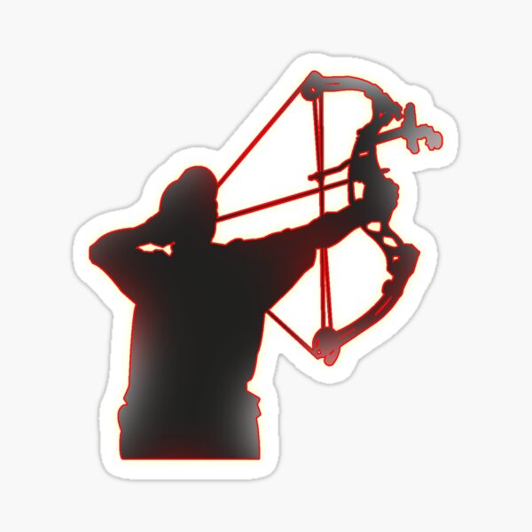 Compound Bow Stickers for Sale | Redbubble
