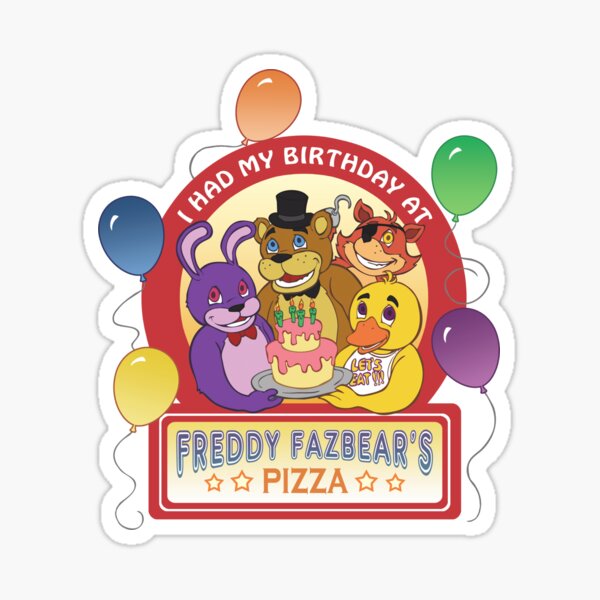 Five Nights at Freddy's Party Supplies Lenticular Stickers Set ~ 40+ D –  ToysCentral - Europe