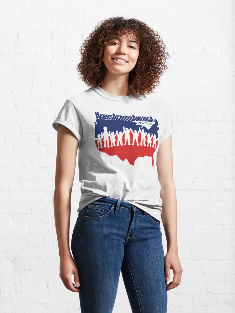 hands across america 1986 t shirt