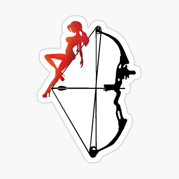 Compound Bow Stickers for Sale | Redbubble