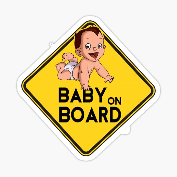 BABY ON BOARD Sticker