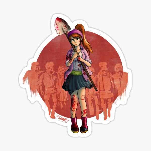 Land of the Rising Dead Sticker