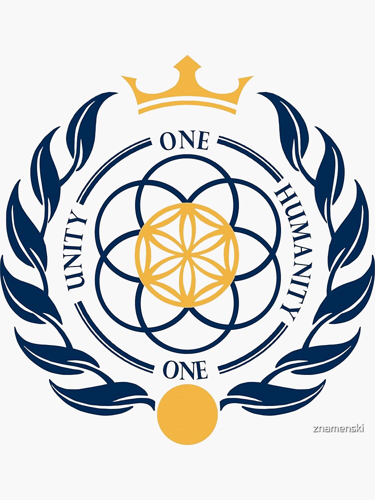 One Unity One Humanity Coat of Arms #Asgardia #SpaceKingdom #SpaceNation #MicroNation by znamenski