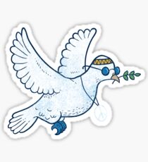 Pegatina The Hippie Dove