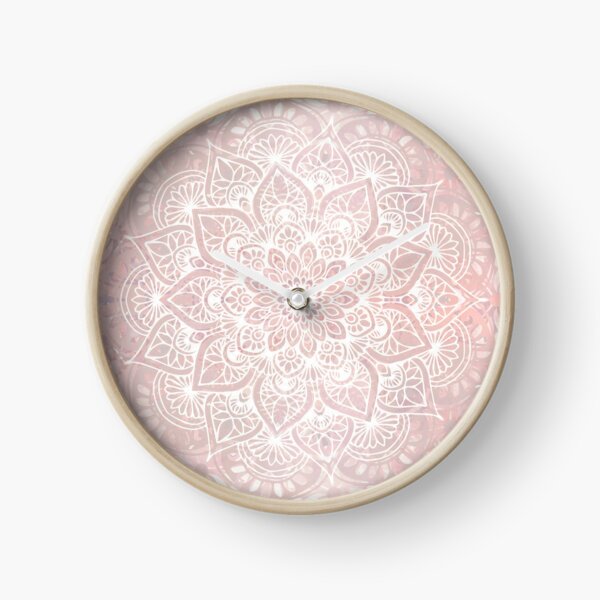 Item preview, Mandala Yoga Love, Pastel Pink designed and sold by meggydesigns.