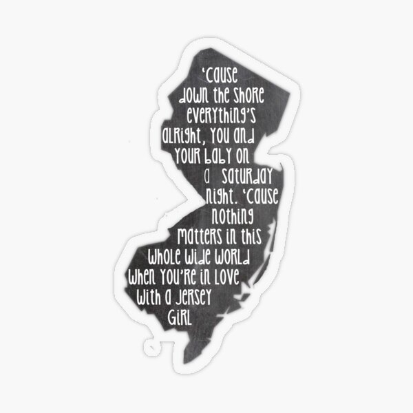 Jersey Girl Forever - Jersey Girls - Sticker