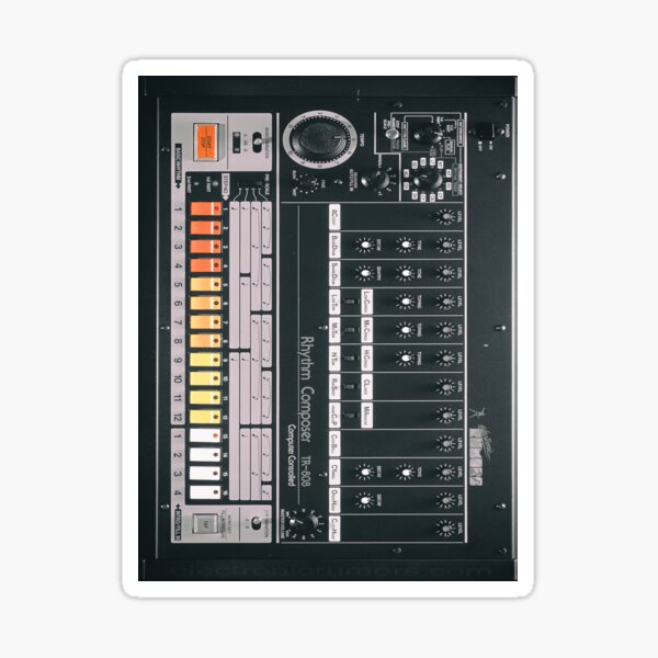 Electronic Rumors: 808 Sticker