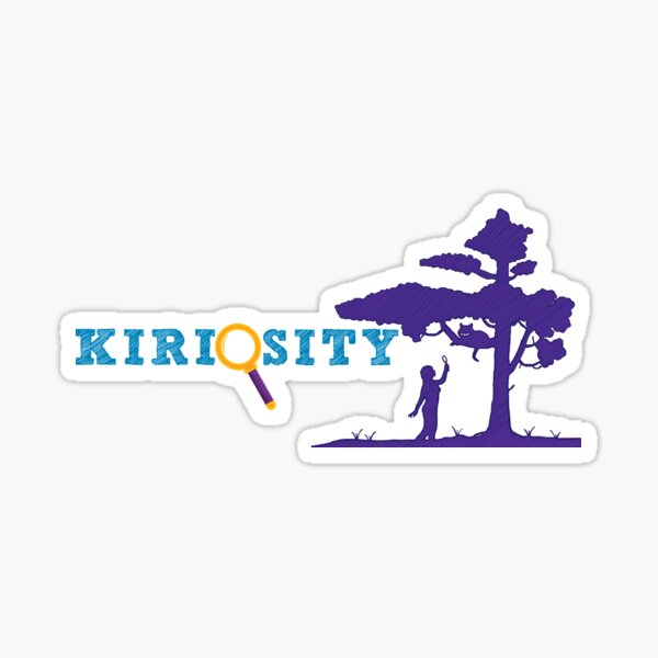 Kiriosity Logo (Classic) Sticker