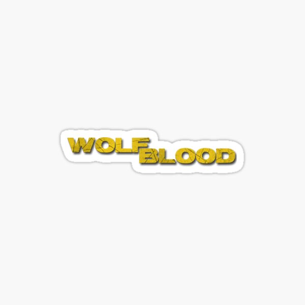 "Wolfblood" Sticker for Sale by xX0oCaRnAgEo0Xx Redbubble