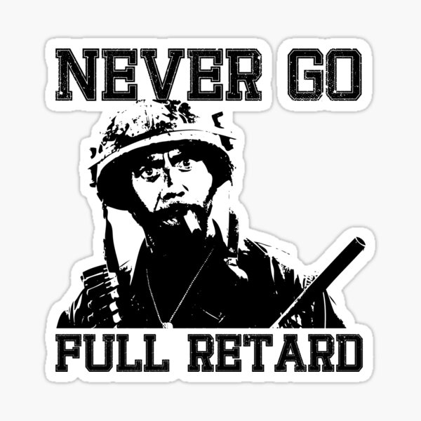 Never Go Full! Sticker
