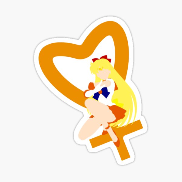 Sailor Venus Lineless Art Sticker