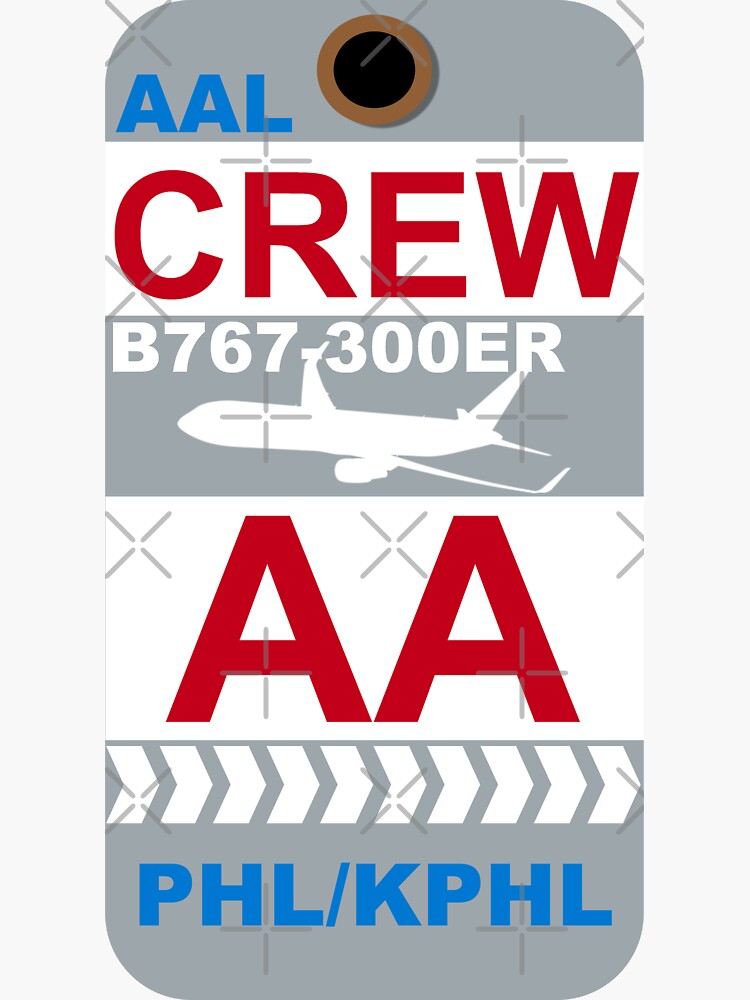 AA Boeing 767-300ER Crew Philadelphia by AvGeekCentral