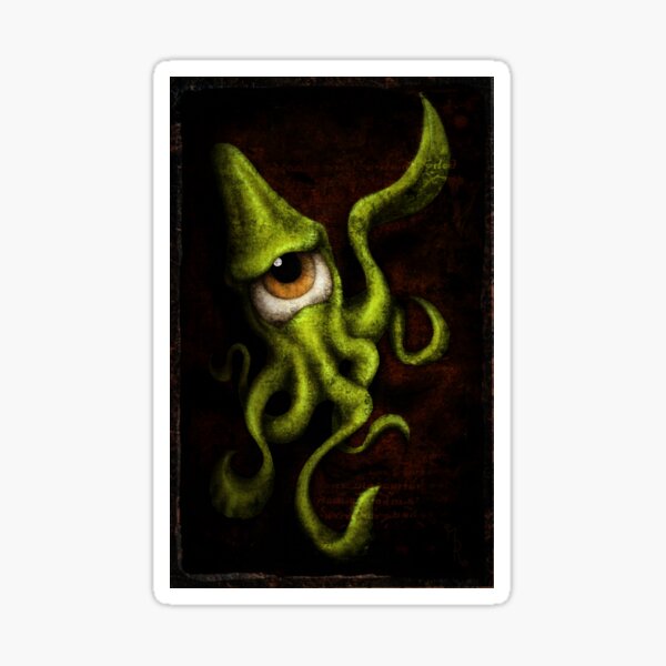 eye touch you Sticker