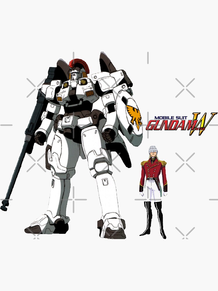 Gundam Wing Tallgeese Stickers Redbubble