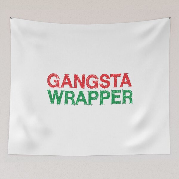 Item preview, Gangsta Wrapper Pun Shirt for Moms, Dads, Present Wrappers designed and sold by Theodore Cory.