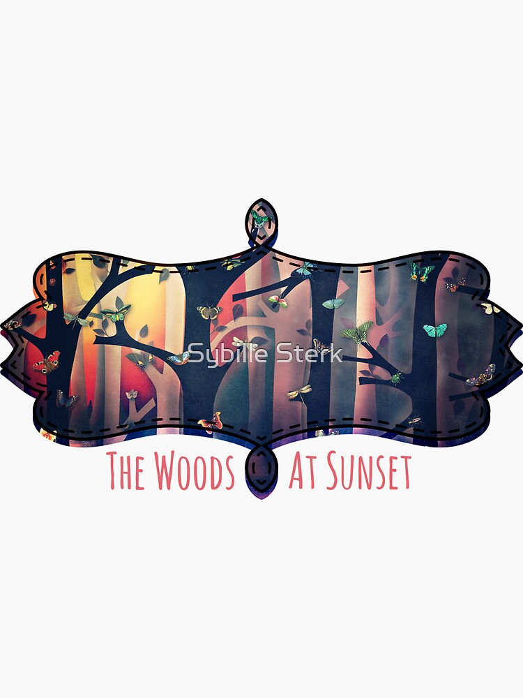 The Woods at Sunset by MagpieMagic