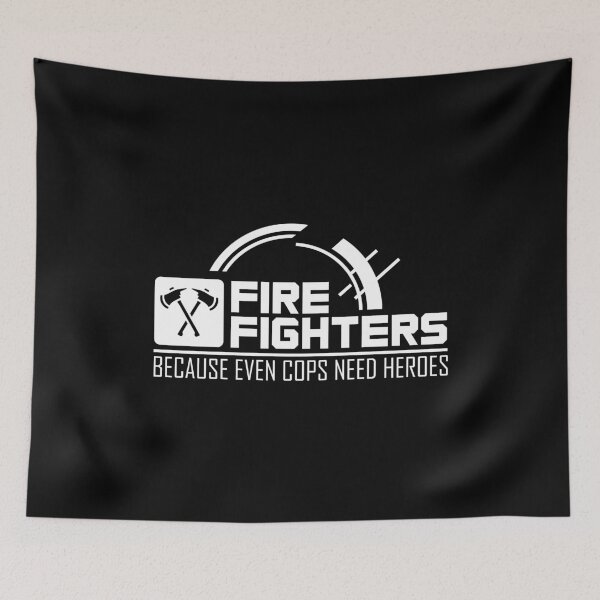 Item preview, Firefighters are heroes! designed and sold by Nessshirts.