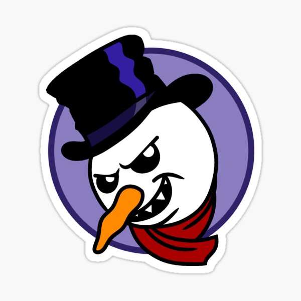 Item preview, Evil Snowman designed and sold by SpikeysStudio.