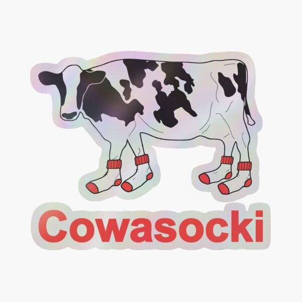 Item preview, Milk Cow in Socks - Cowasocki Cow A Socky designed and sold by TheShirtYurt.