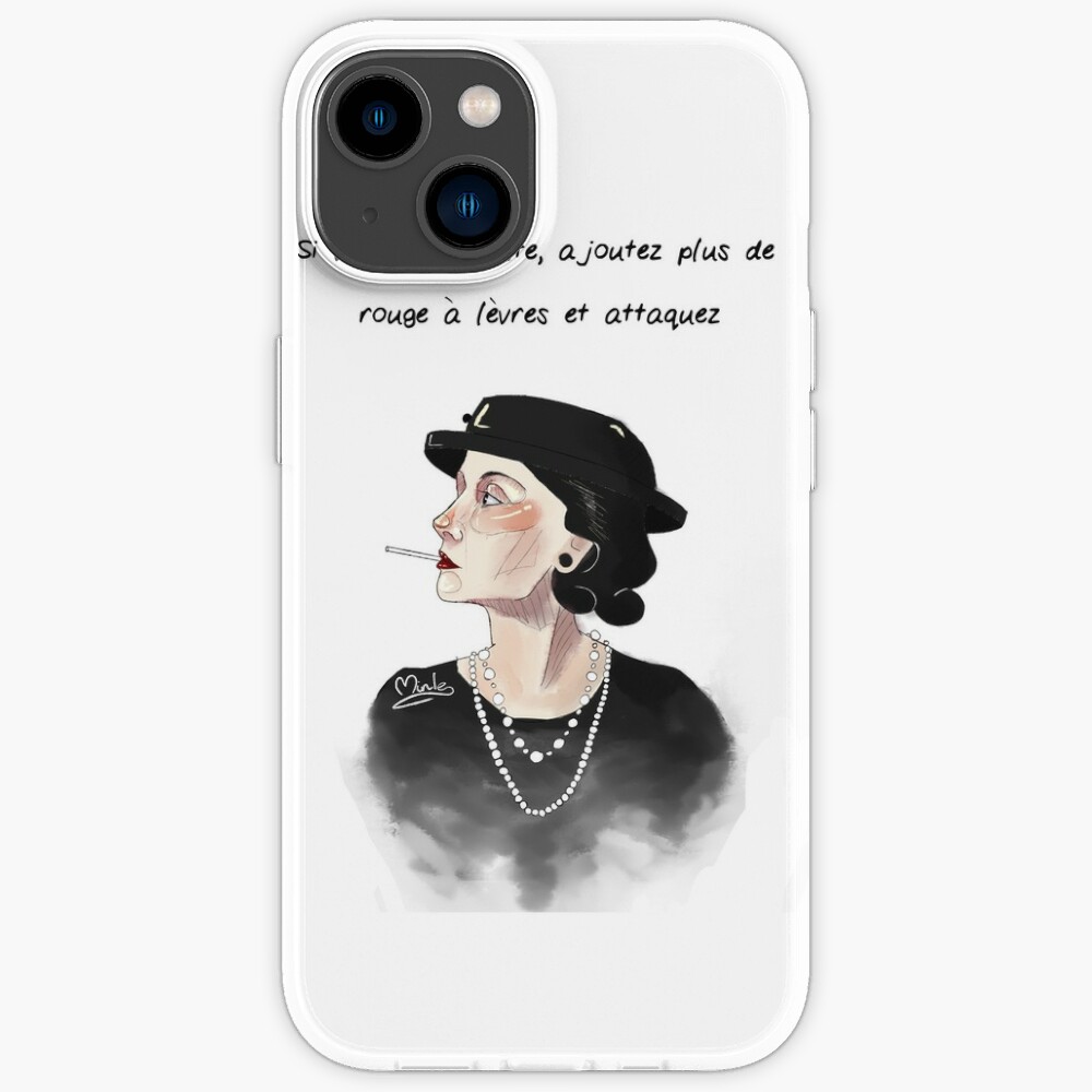 Coco Chanel" iPhone Sale by Minle-art | Redbubble