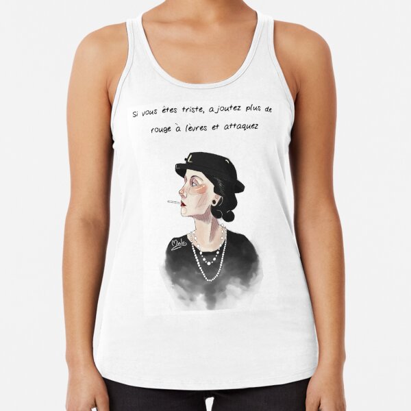 Coco Chanel Graphic T-Shirt Dress for Sale by Minle-art