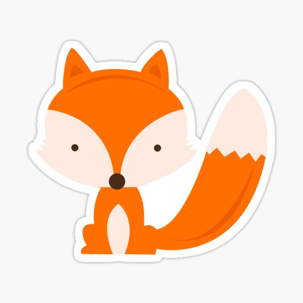 The Fox Sticker