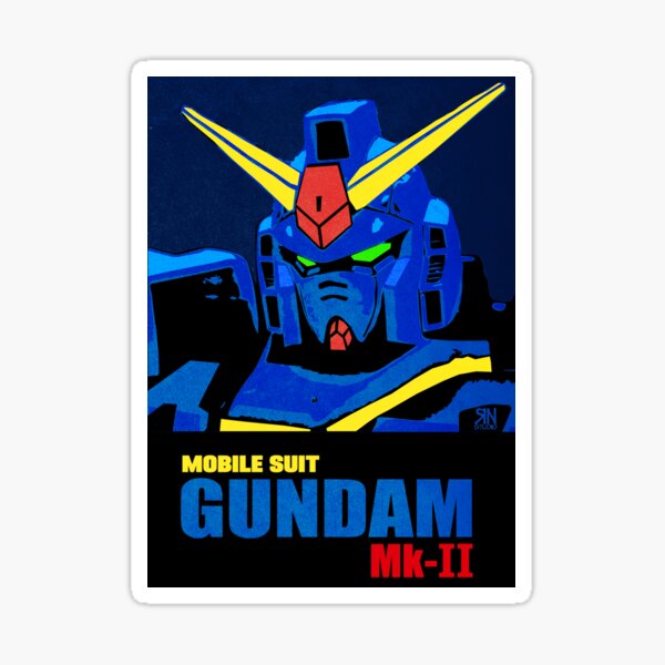 Gundam Mk-II (Titans Ver.) Sticker