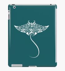 Stingray floral pattern iPad Case/Skin