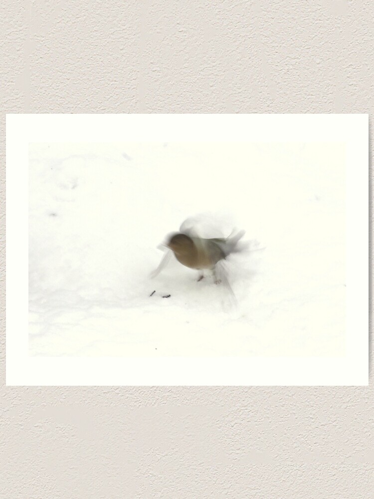 Alternate view of Morning feed Art Print